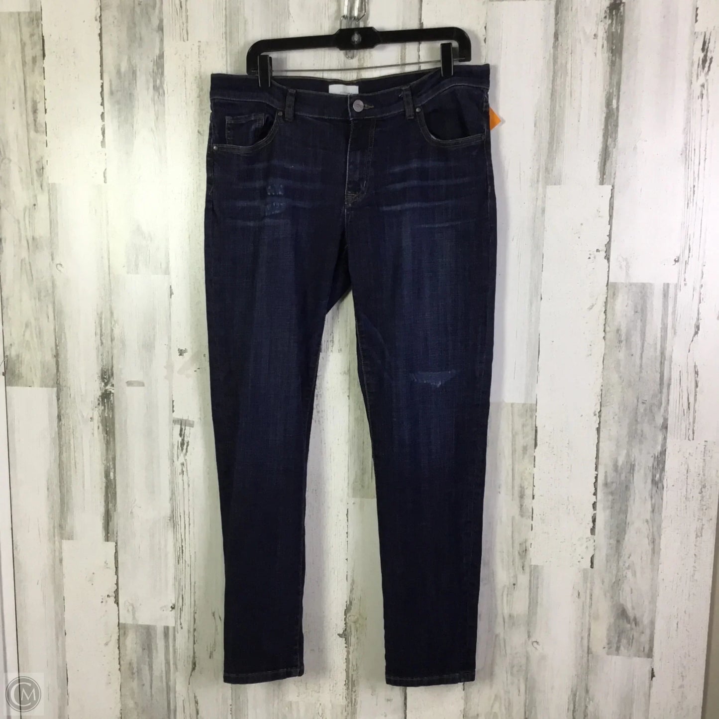 Jeans Straight By Halogen In Blue Denim, Size: 10
