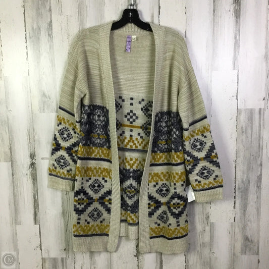 Sweater Cardigan By Alya In Cream, Size: M