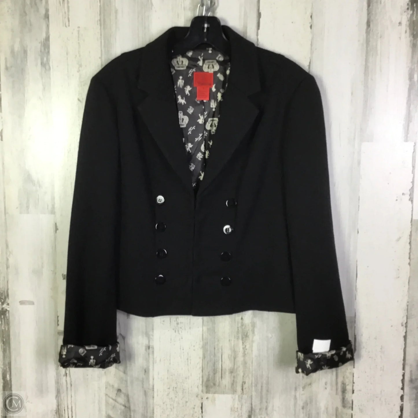Blazer By Cristina In Black, Size: L