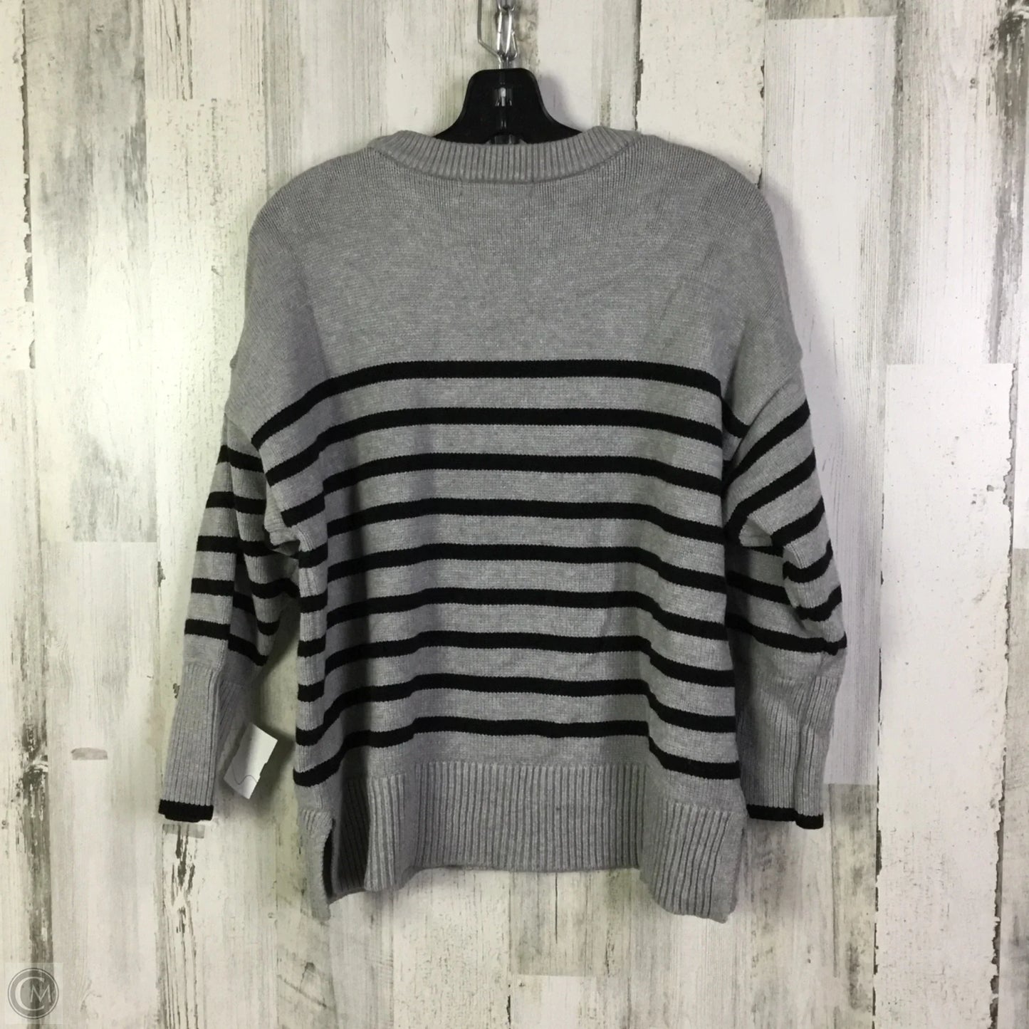 Sweater By Philosophy In Grey, Size: 1x
