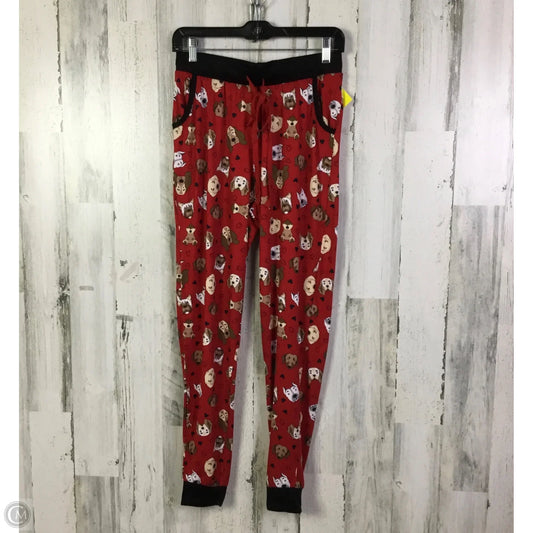 Pajama Pants By Pillow Talk In Red, Size: L