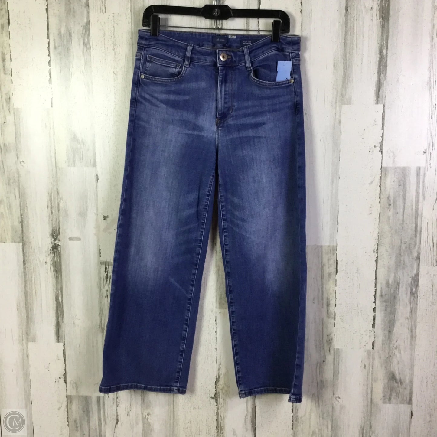 Jeans Cropped By J. Jill In Blue Denim, Size: 8