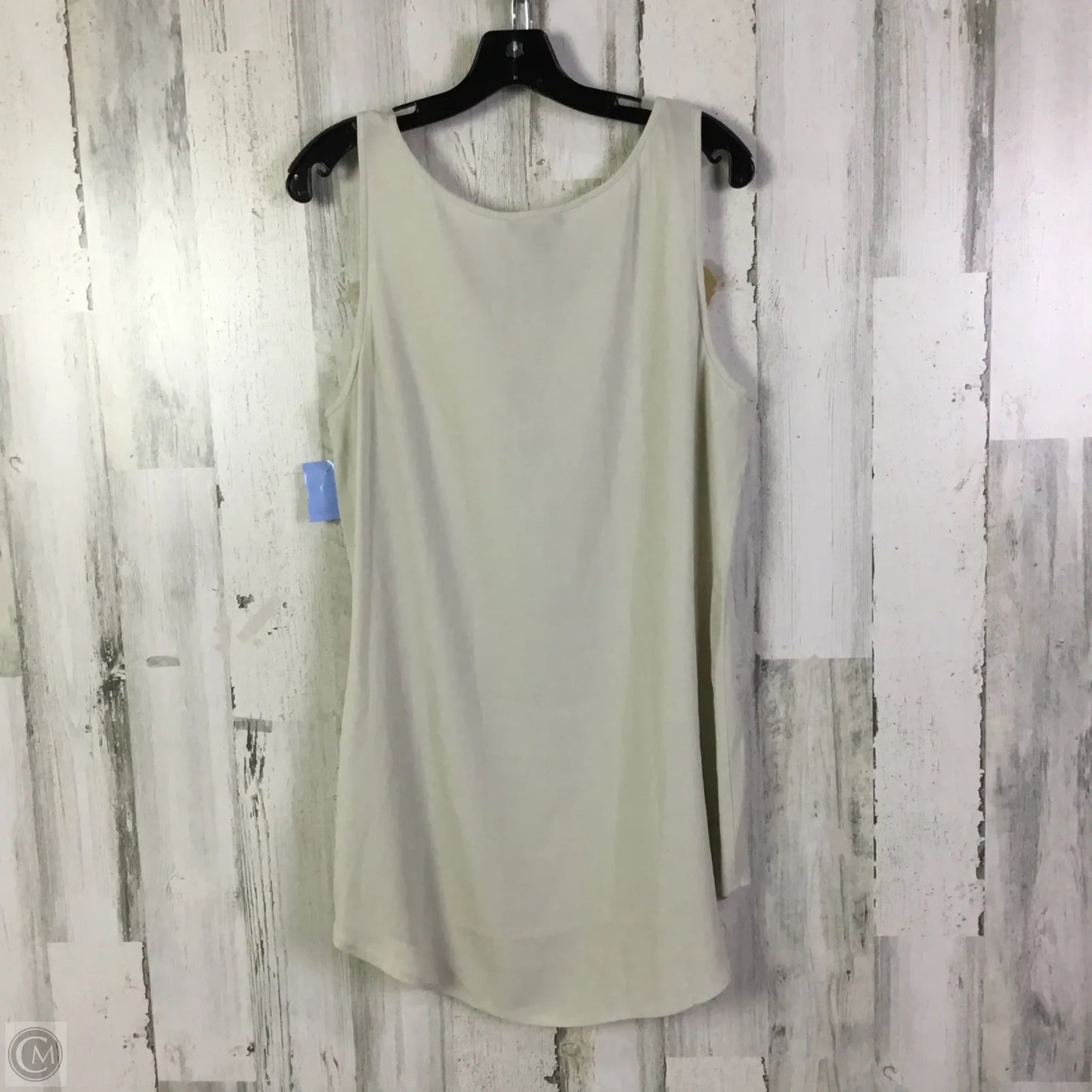 Top Sleeveless By Eileen Fisher In Cream, Size: L