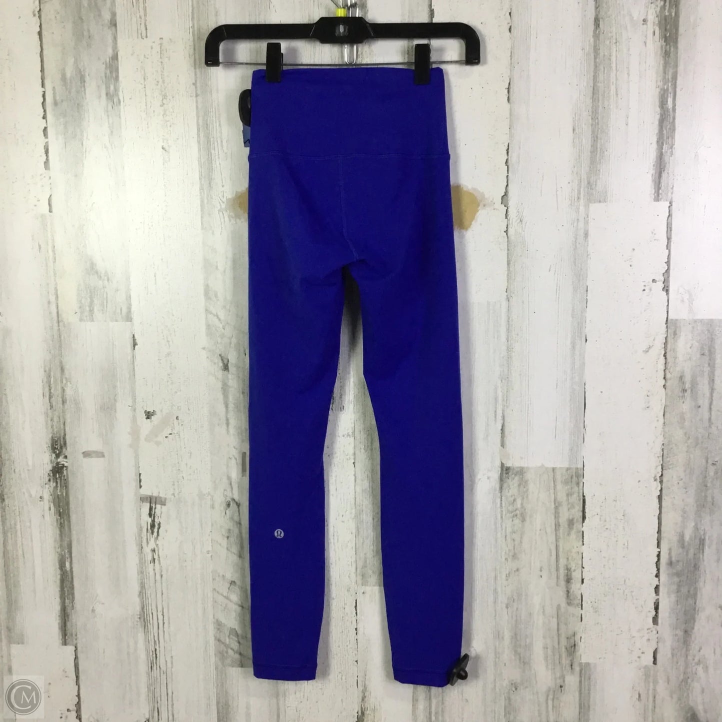 Athletic Leggings By Lululemon In Blue, Size: 4