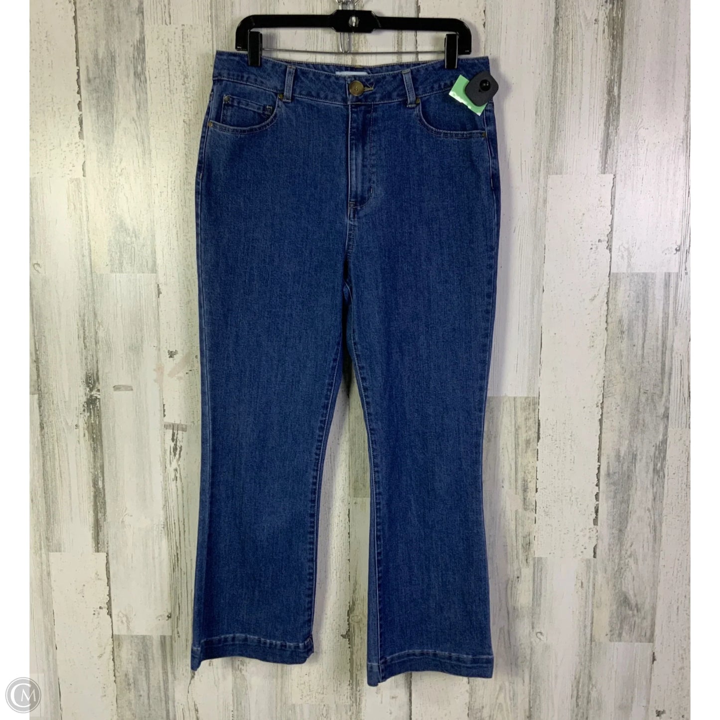 Jeans Straight By Rachel Zoe In Blue Denim, Size: 12