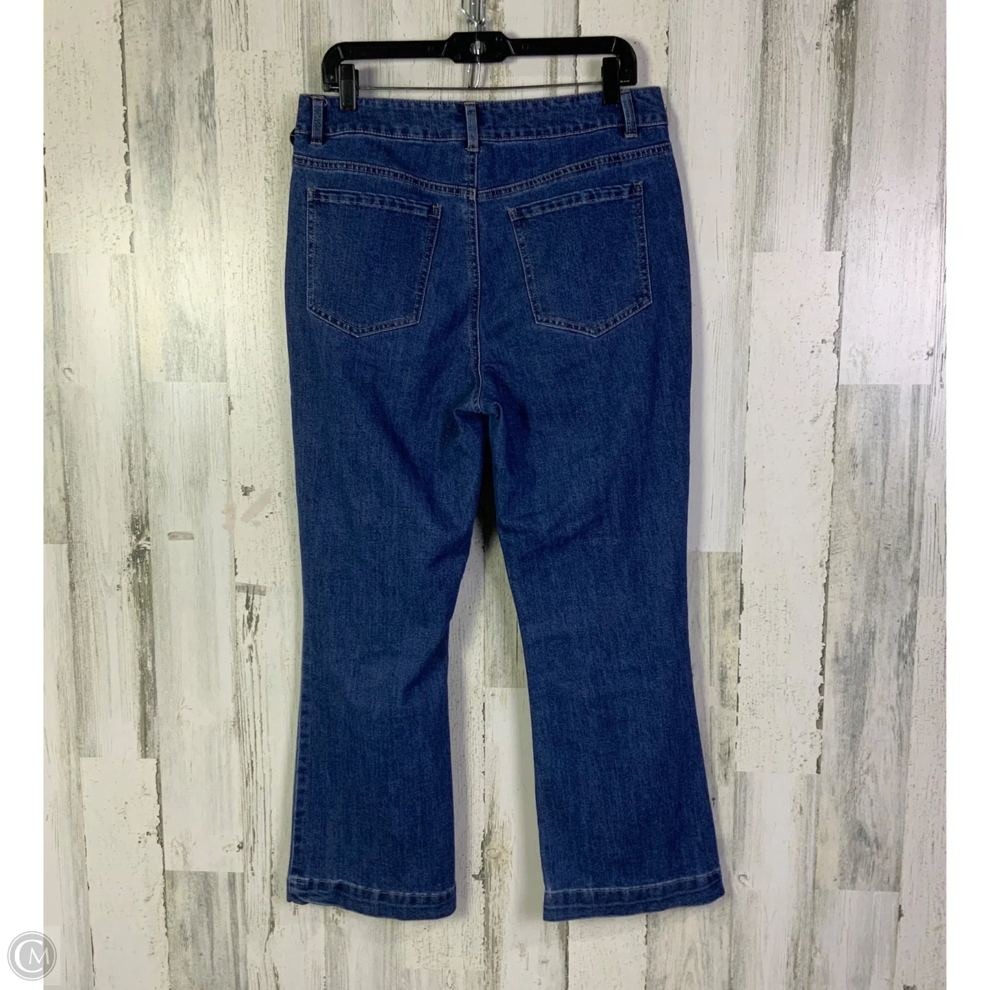 Jeans Straight By Rachel Zoe In Blue Denim, Size: 12