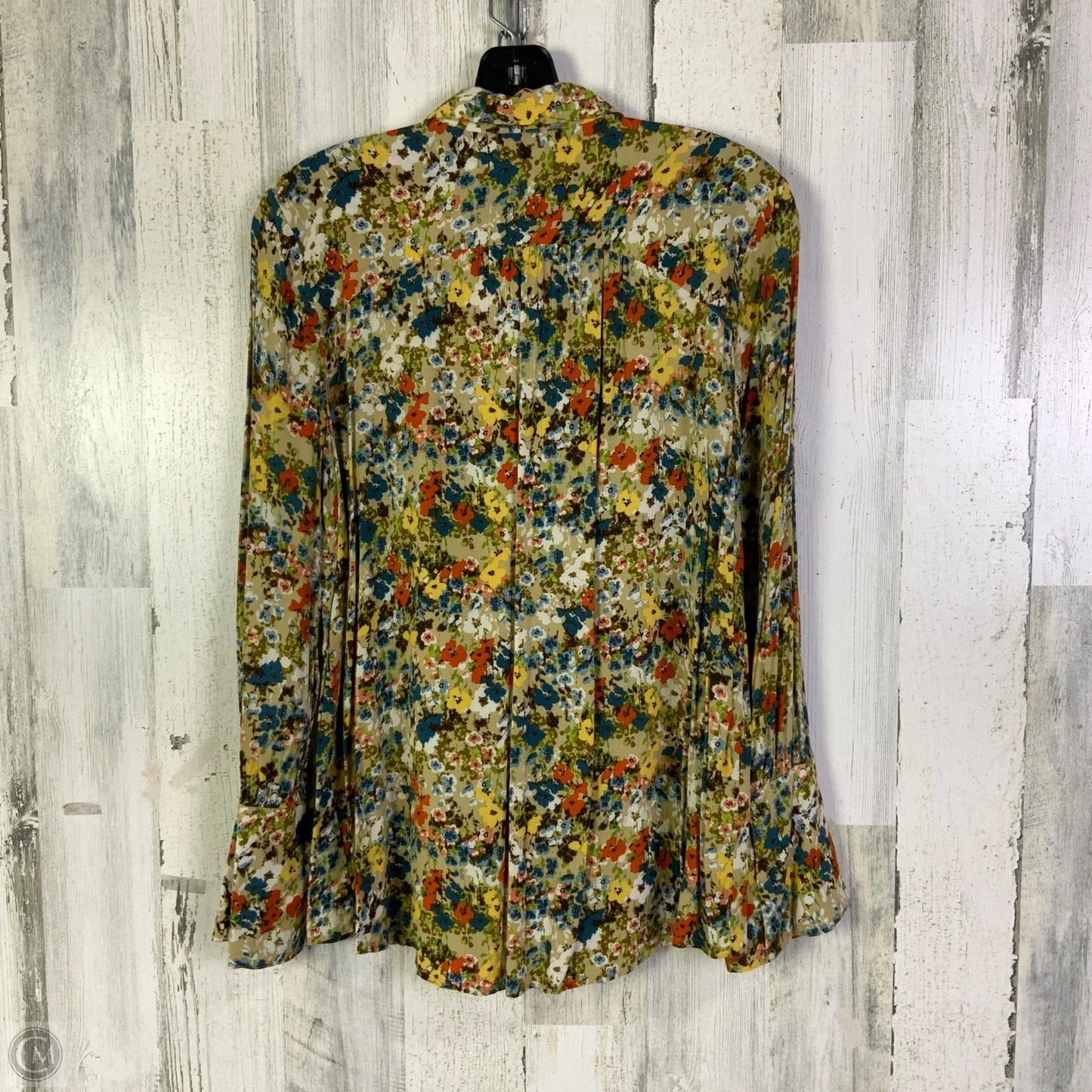 Top Long Sleeve By J. Jill In Brown, Size: S