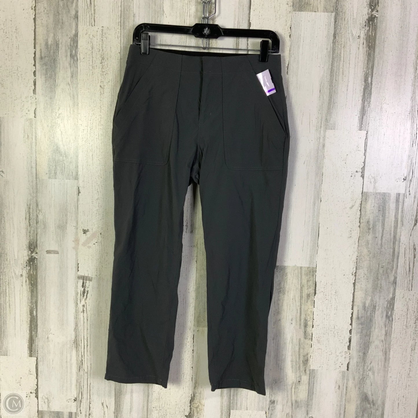 Capris By Eddie Bauer In Grey, Size: S