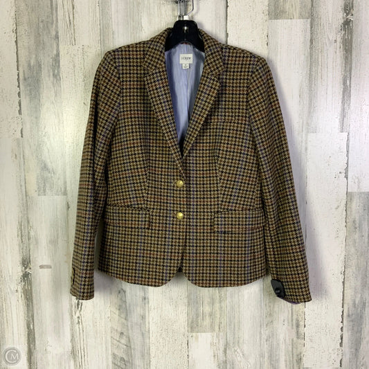 Blazer By J. Crew In Brown, Size: Xs