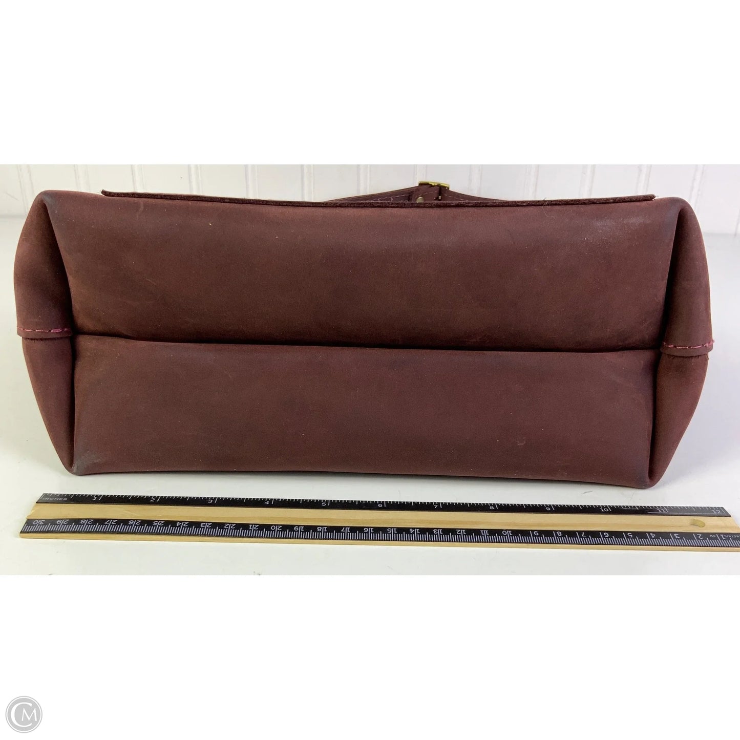 Handbag Leather By Portland Leather, Size: Medium