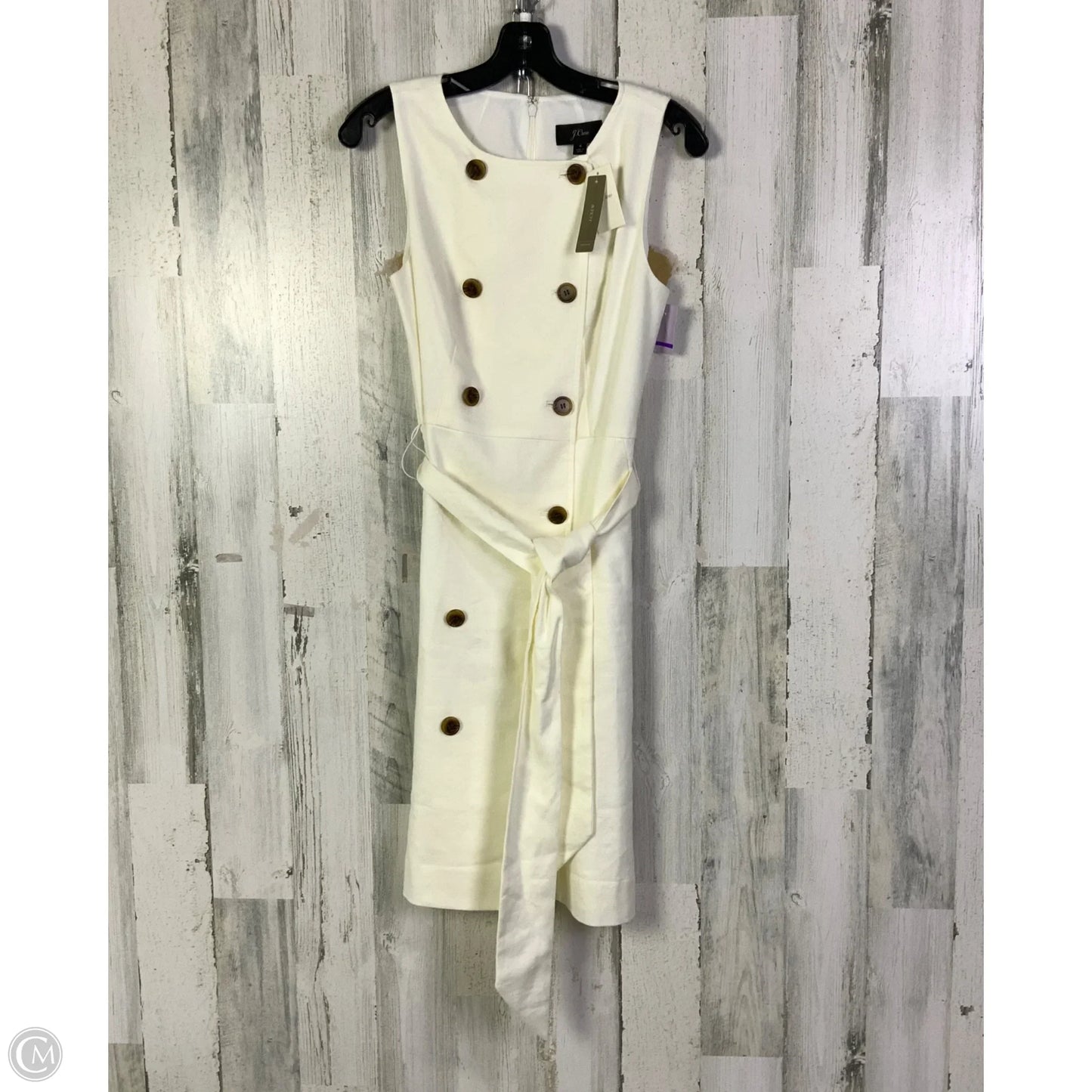 Dress Casual Short By J. Crew In Cream, Size: S
