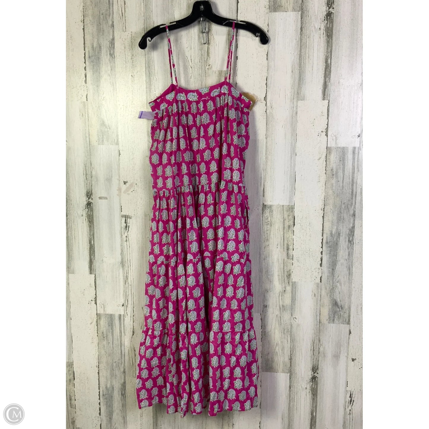 Dress Casual Midi By J. Crew In Pink, Size: S
