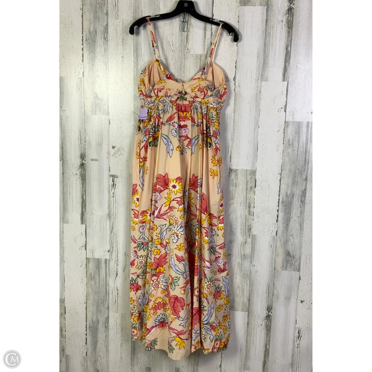 Dress Casual Midi By J. Crew In Peach, Size: S