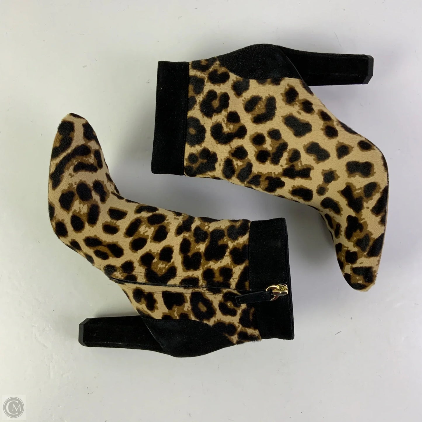Boots Designer By Diane Von Furstenberg In Animal Print, Size: 6