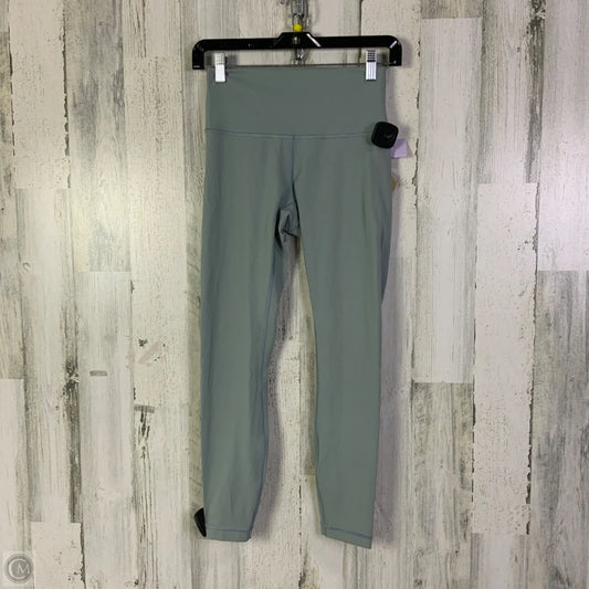 Athletic Leggings By Lululemon In Blue, Size: 6