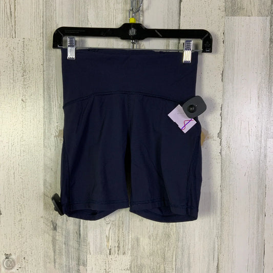 Athletic Shorts By Lululemon In Navy, Size: 4