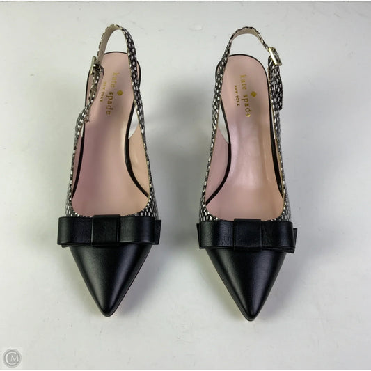 Shoes Designer By Kate Spade In Black, Size: 6