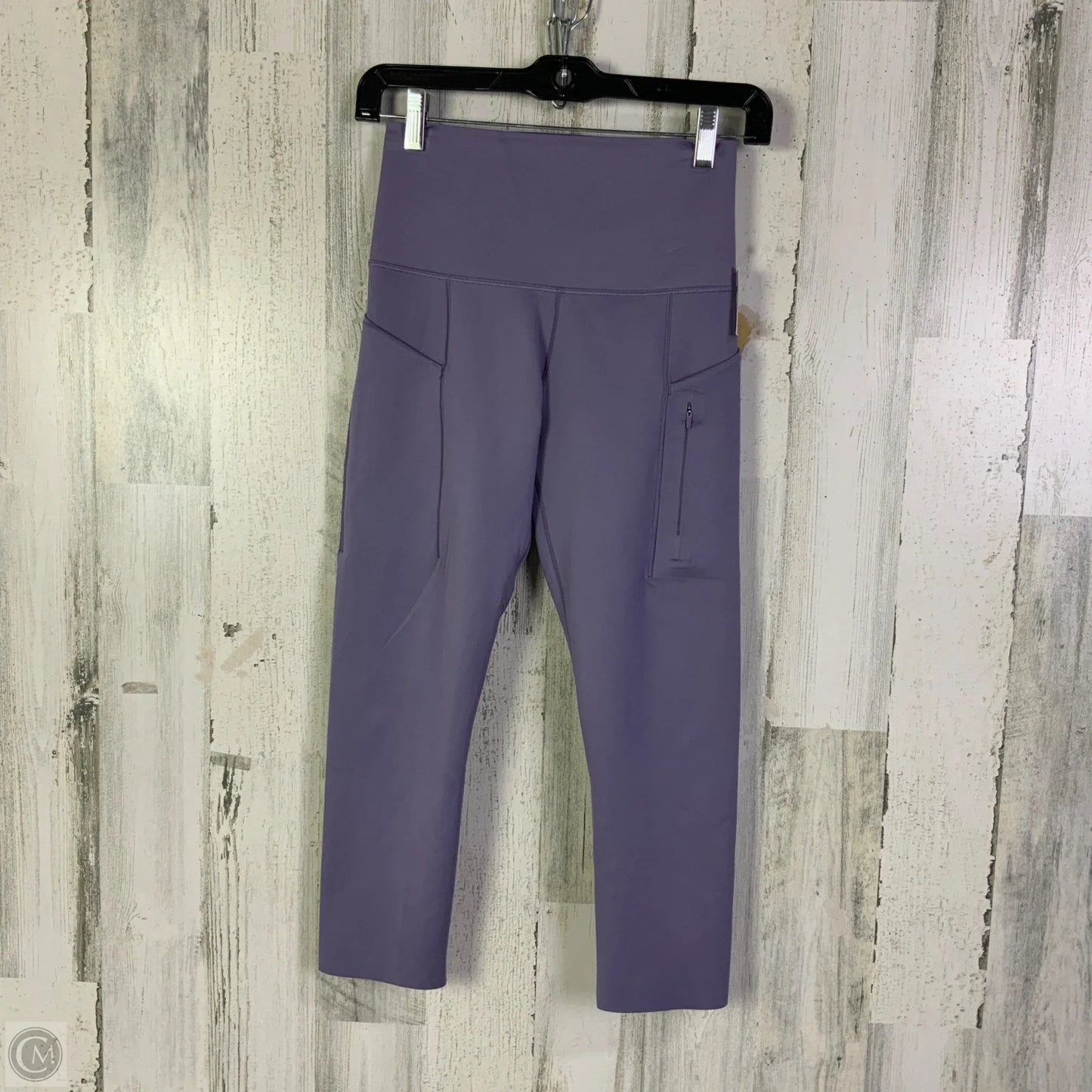Athletic Leggings Capris By Nike Apparel In Purple, Size: S