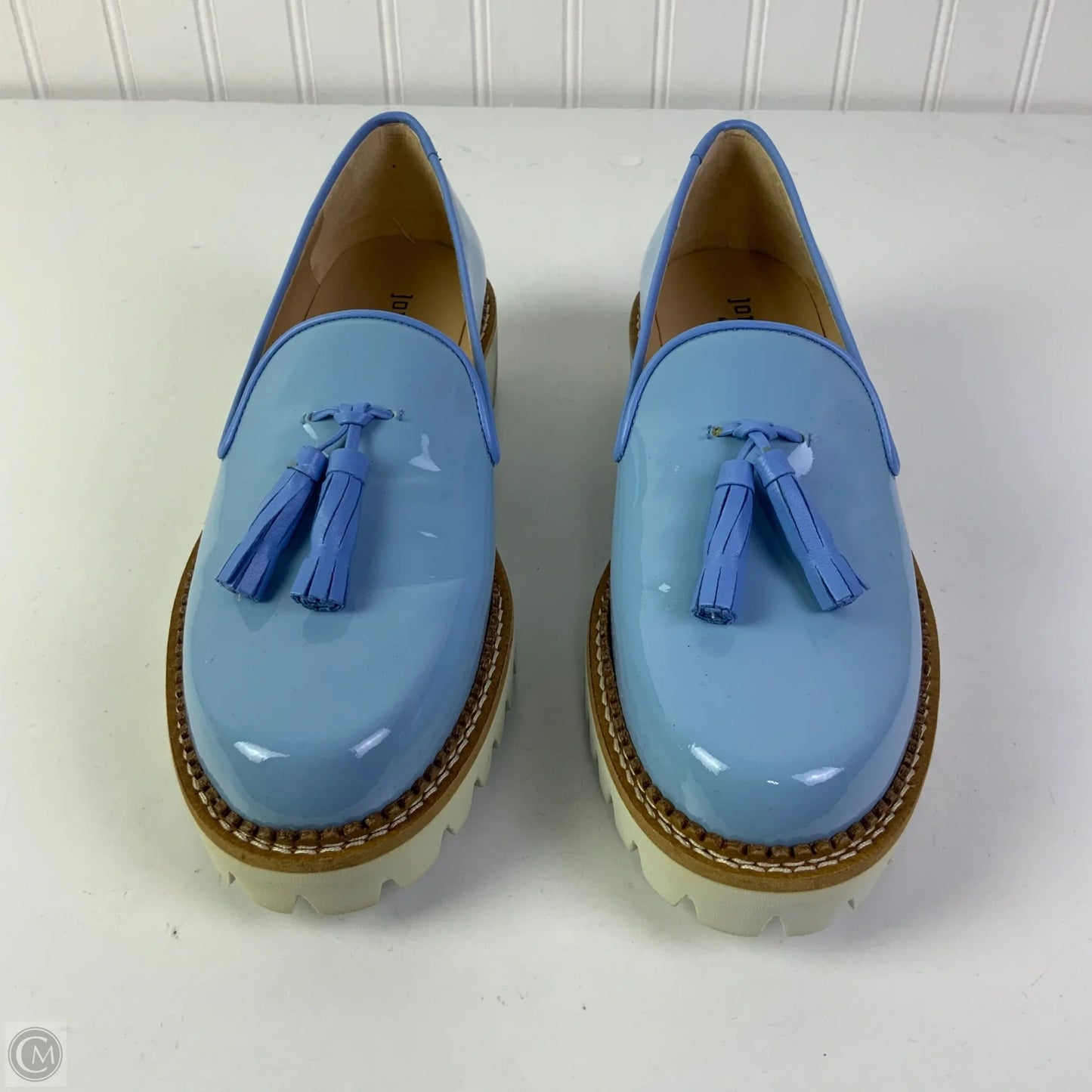 Shoes Heels Platform By Clothes Mentor In Blue, Size: 8.5
