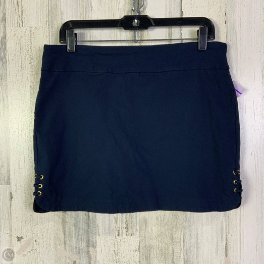 Skort By Attyre In Navy, Size: 12p