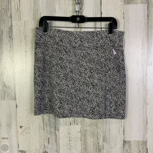 Skort By Attyre In Black & White, Size: 10