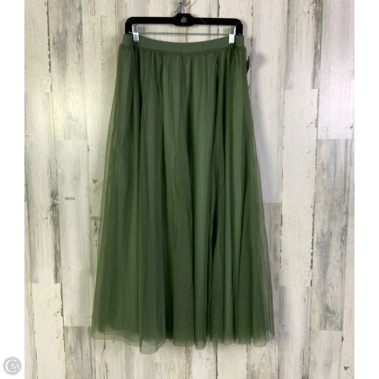 Skirt Maxi By Baltic Born In Green, Size: 16