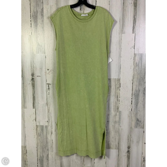 Dress Casual Maxi By Double Zero In Green, Size: M