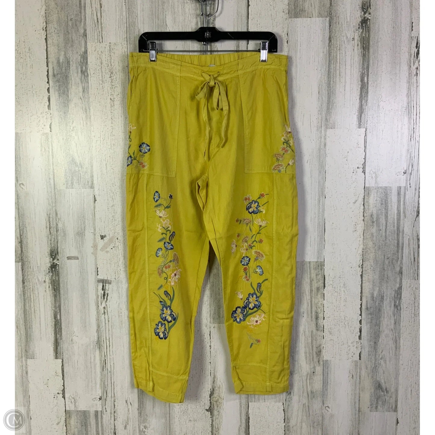 Pants Joggers By Sundance In Yellow, Size: 8