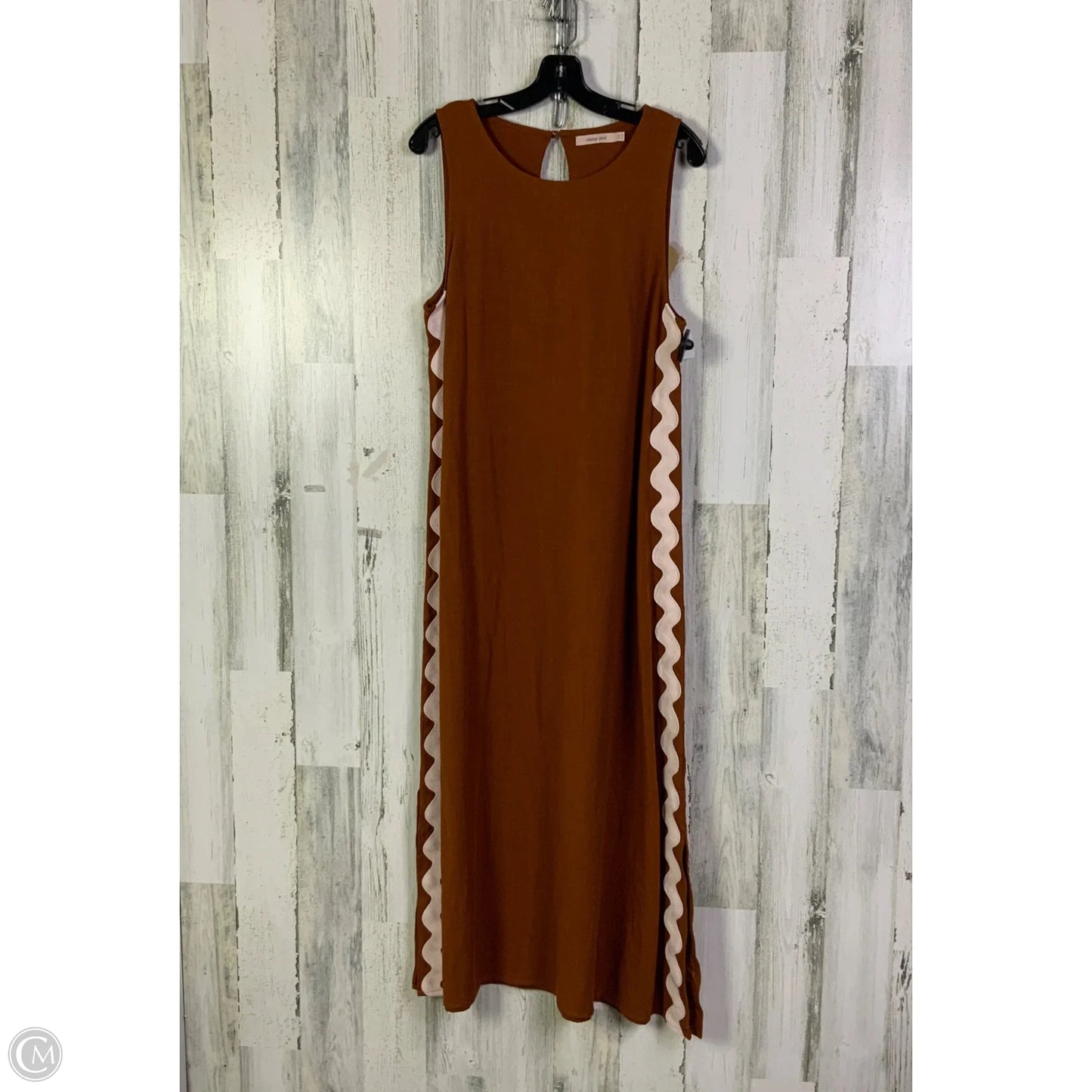 Dress Casual Maxi By Cma In Brown, Size: M