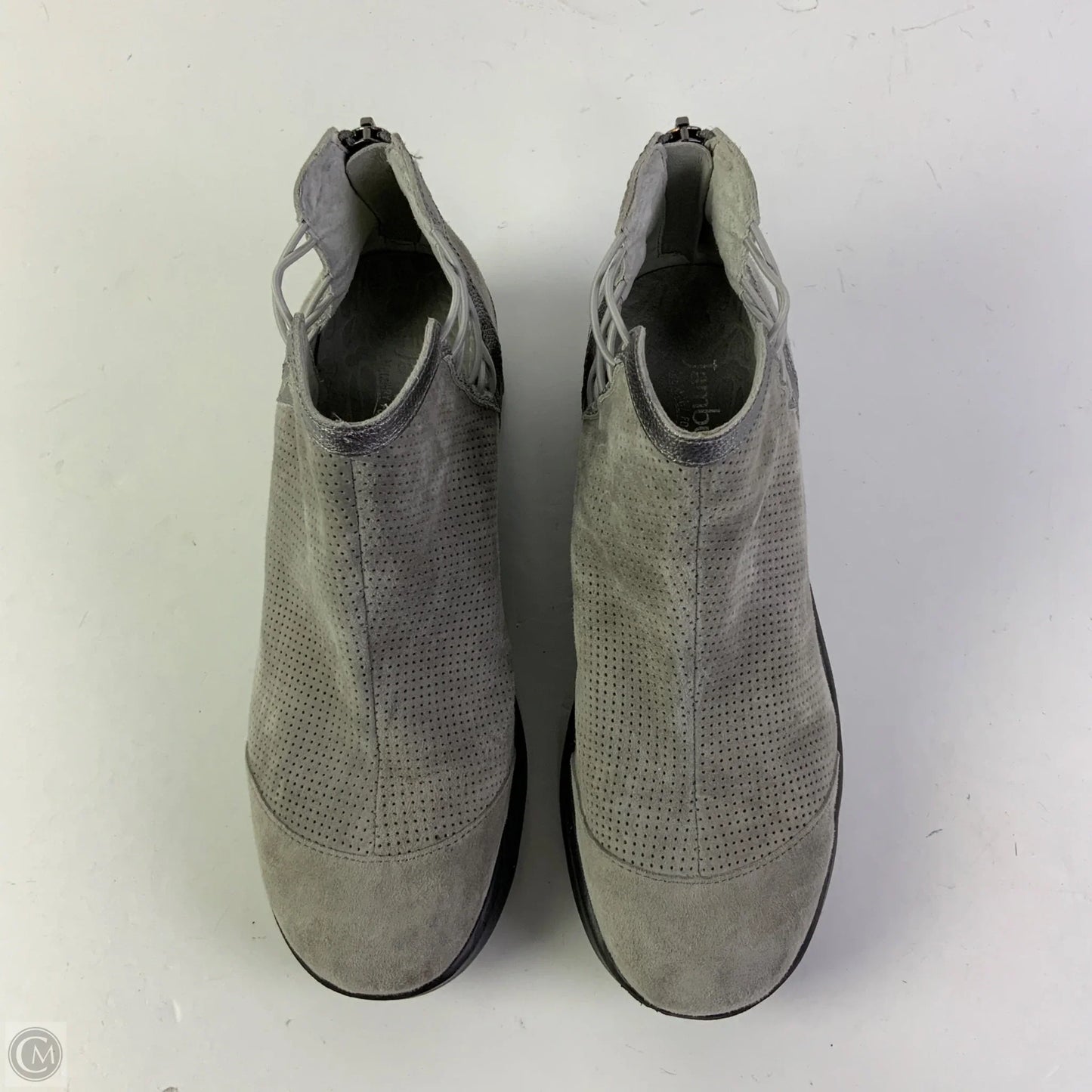 Shoes Flats By Jambu In Grey, Size: 9.5