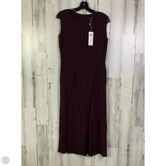 Jumpsuit By Eileen Fisher In Maroon, Size: Sp