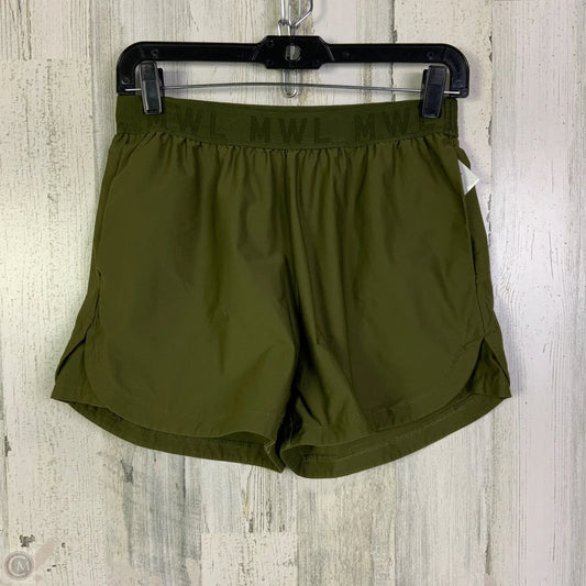 Athletic Shorts By Madewell In Green, Size: S