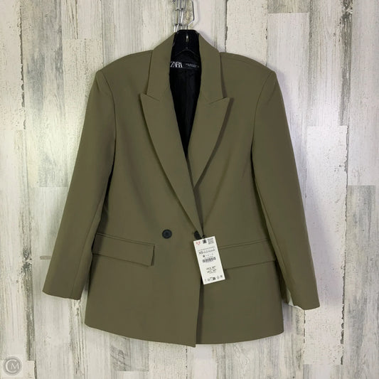 Blazer By Zara In Green, Size: Xs
