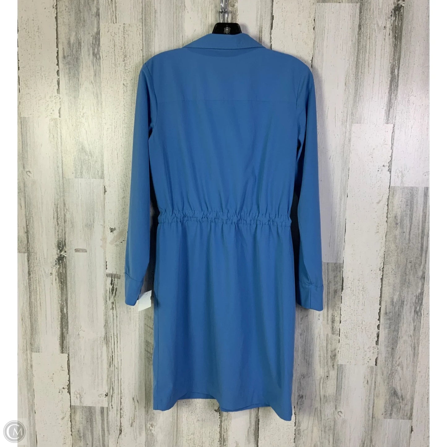 Dress Casual Short By Calvin Klein In Blue, Size: S