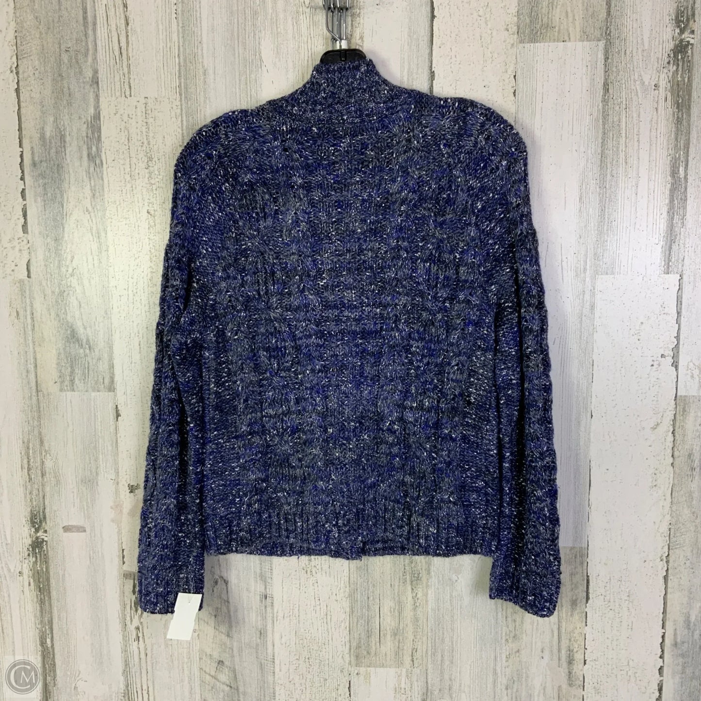 Sweater Cardigan By Talbots In Navy, Size: Sp