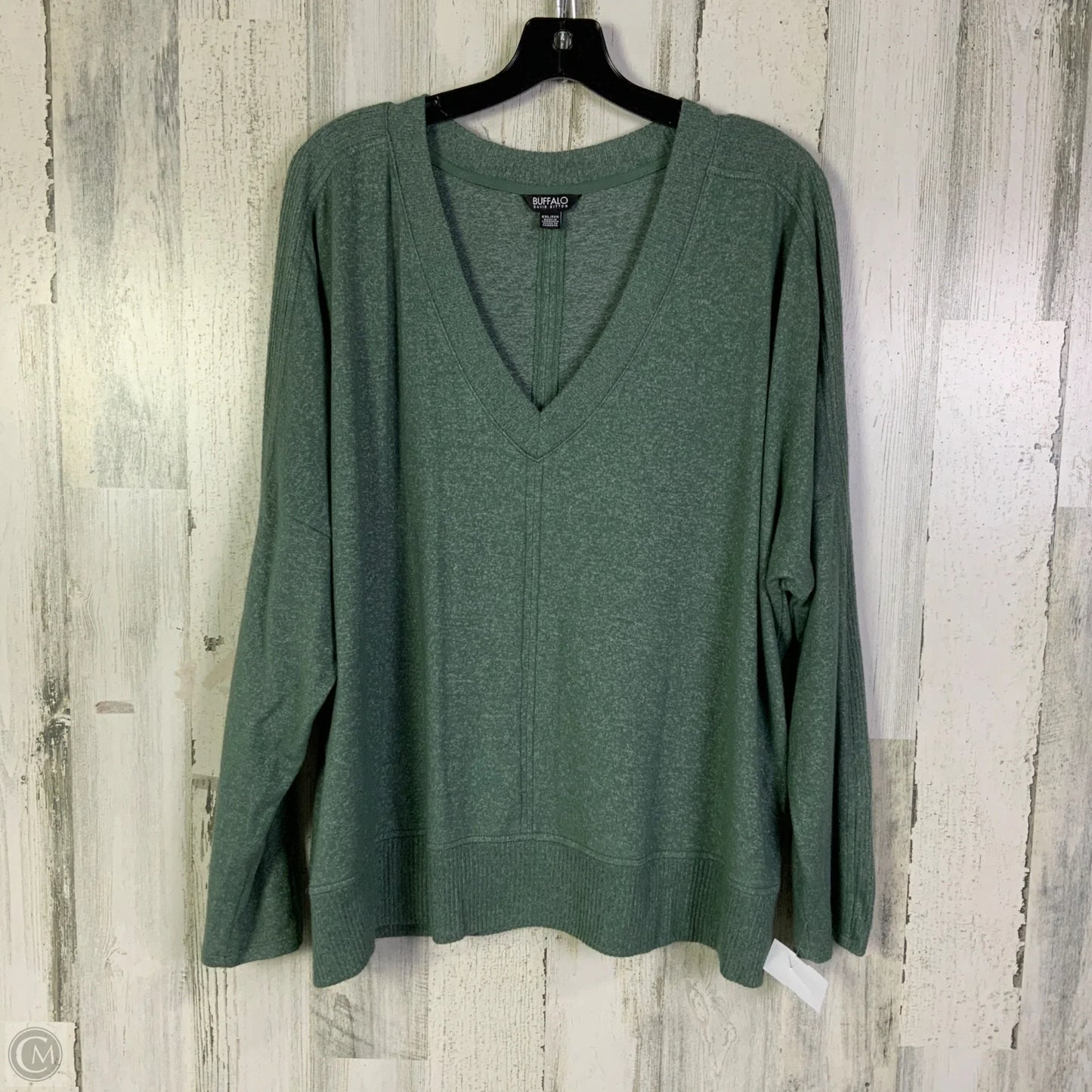 Sweater By Buffalo David Bitton In Green, Size: Xxl