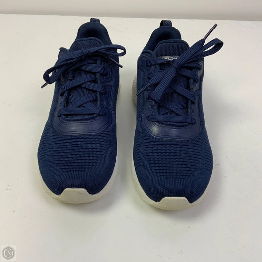 Shoes Athletic By Skechers In Blue, Size: 8.5