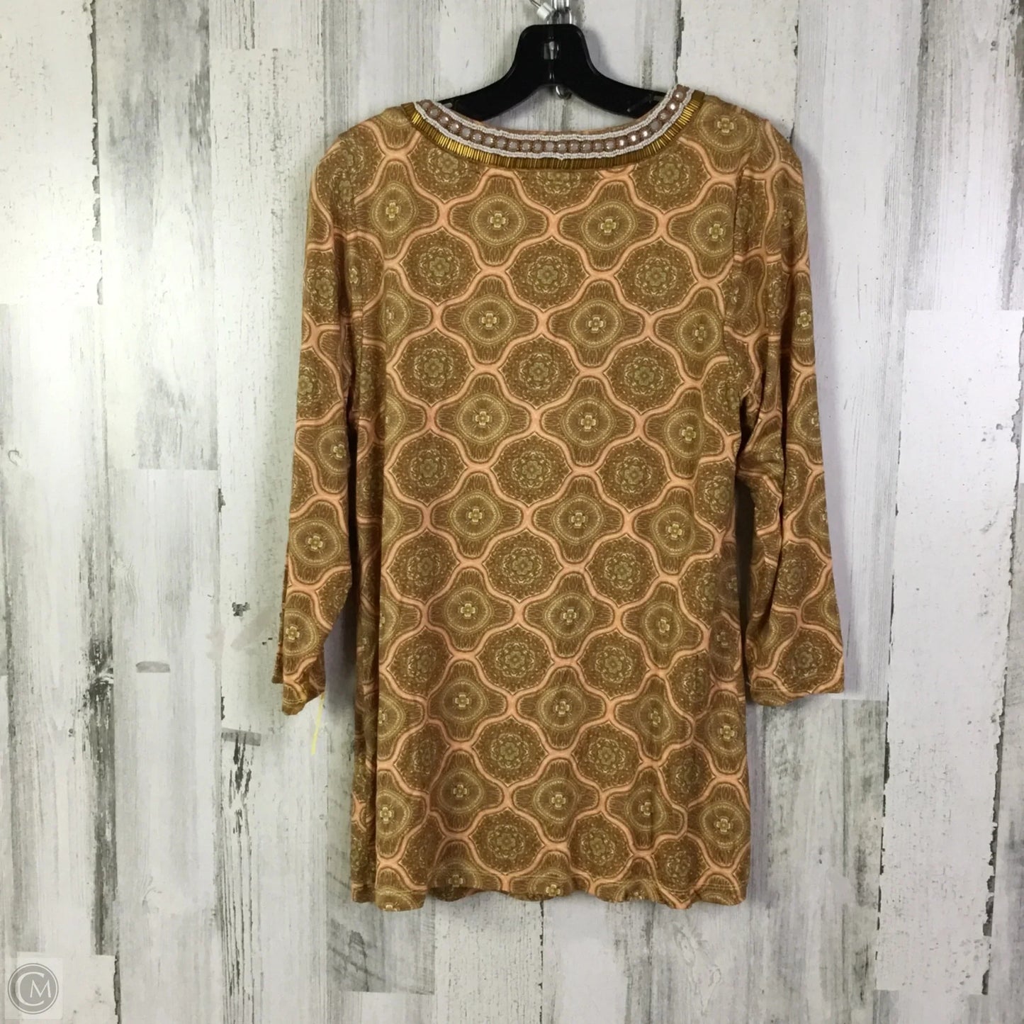 Top Long Sleeve By Soft Surroundings In Yellow, Size: M