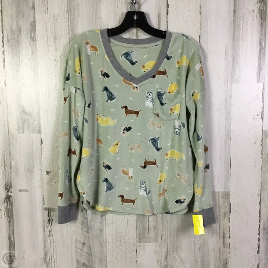 Pajamas 2pc By Cuddl Duds In Green, Size: Xs