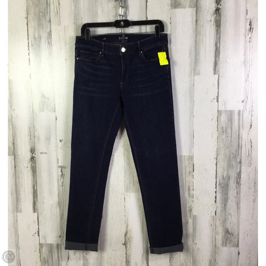 Jeans Skinny By White House Black Market In Blue Denim, Size: 6
