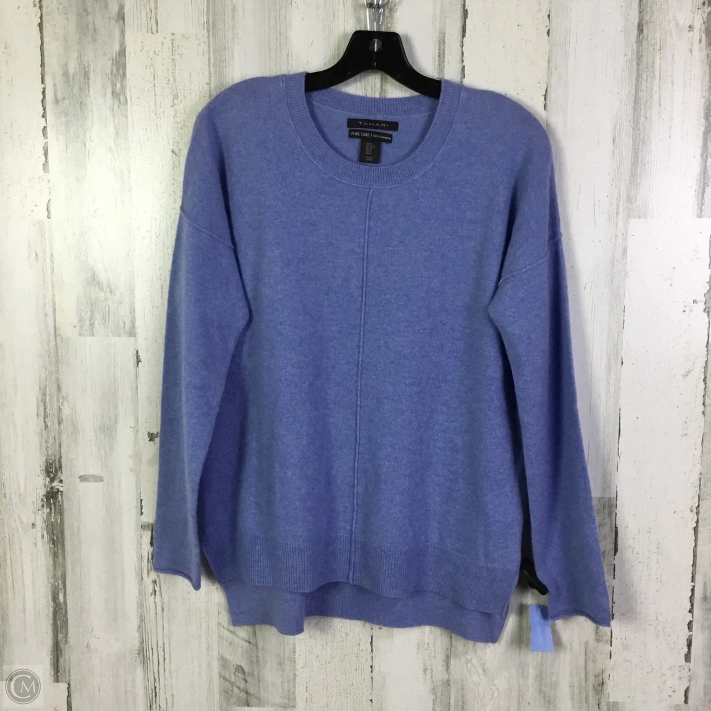 Sweater Cashmere By Tahari In Blue, Size: M