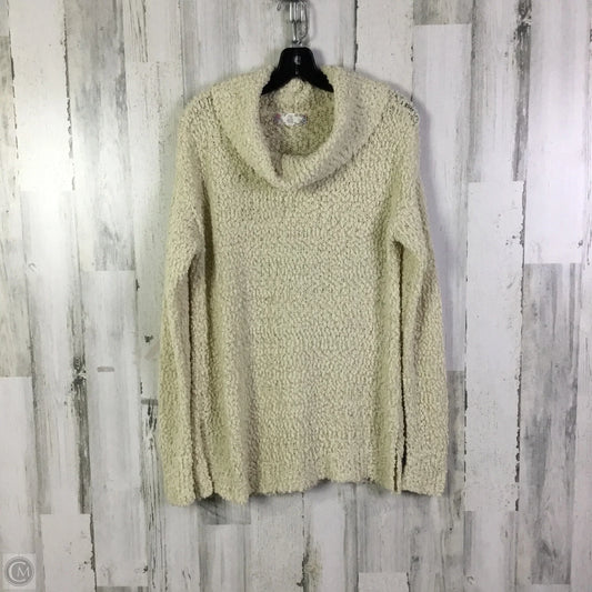 Sweater By Pink Rose In Cream, Size: L