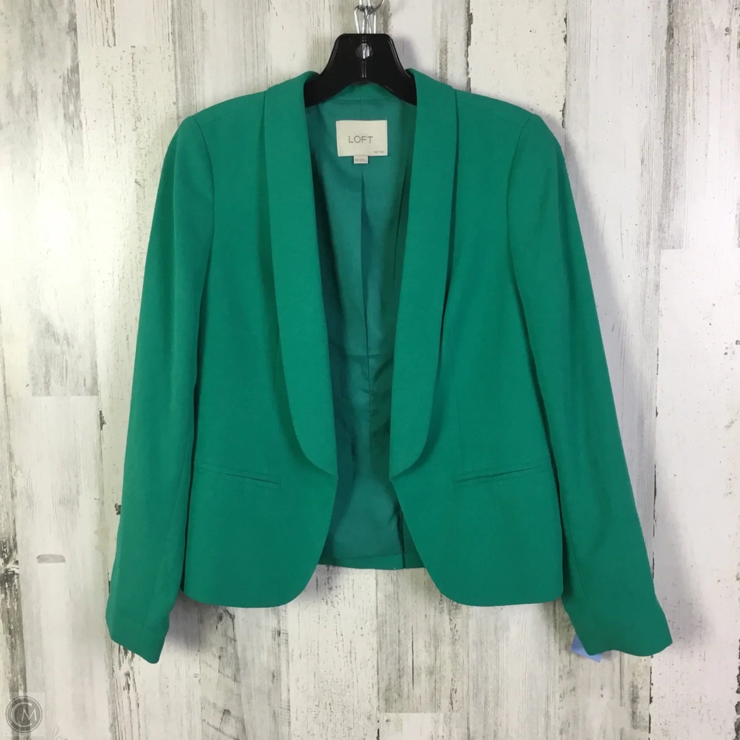 Blazer By Loft In Green, Size: Xsp