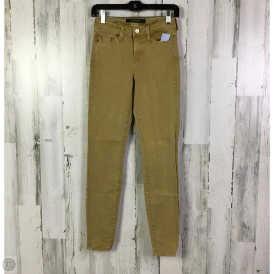 Jeans Skinny By Liverpool In Brown Denim, Size: 0