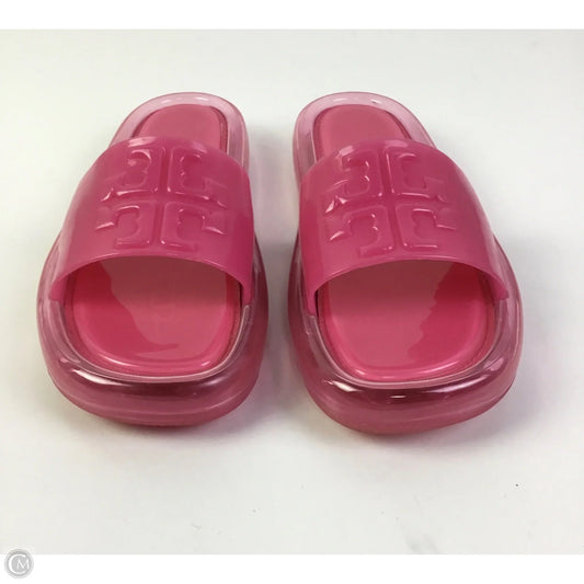 Sandals Designer By Tory Burch In Pink, Size: 7