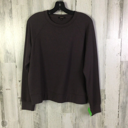 Sweatshirt Crewneck By Quince In Purple, Size: M