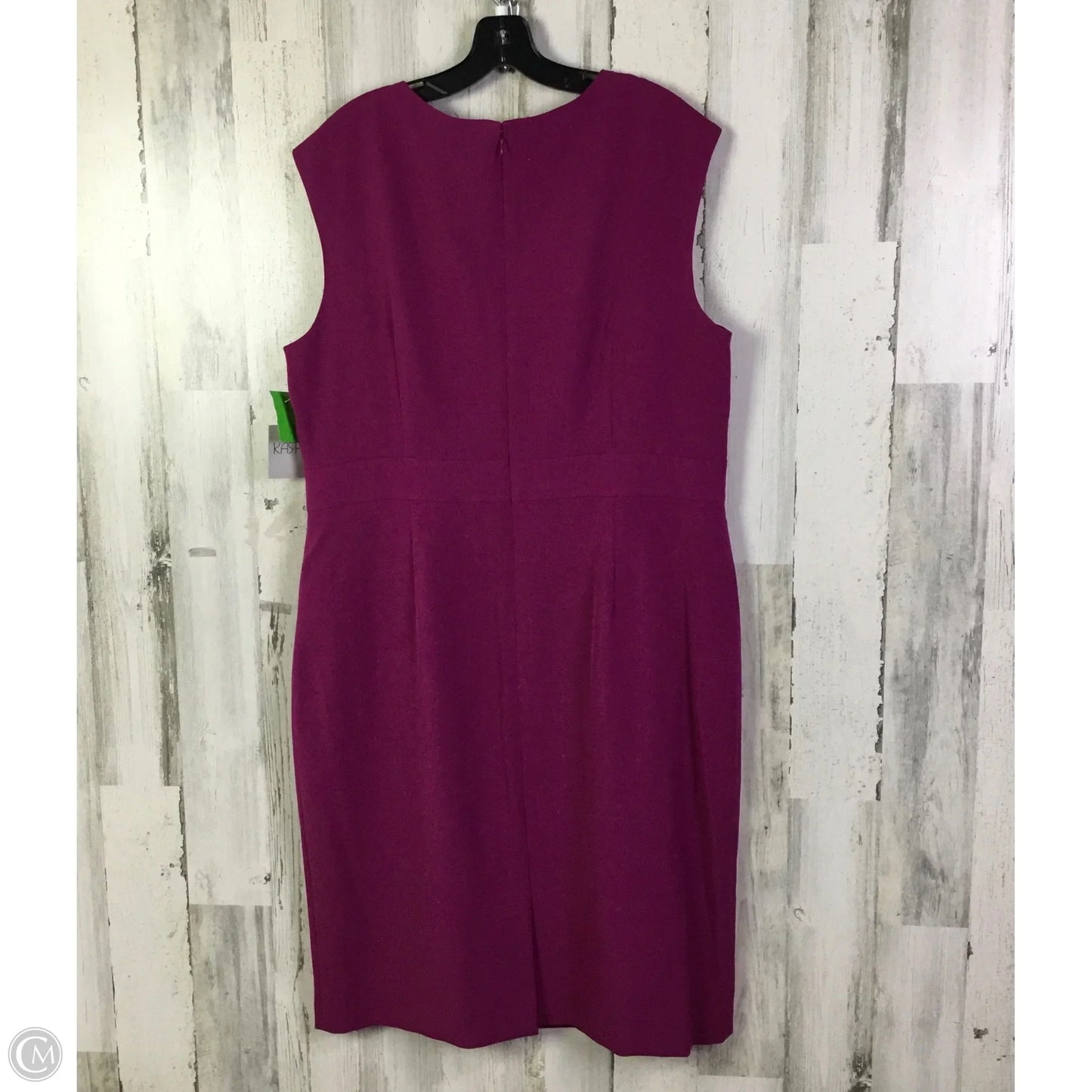 Dress Work By Kasper In Purple, Size: Xl