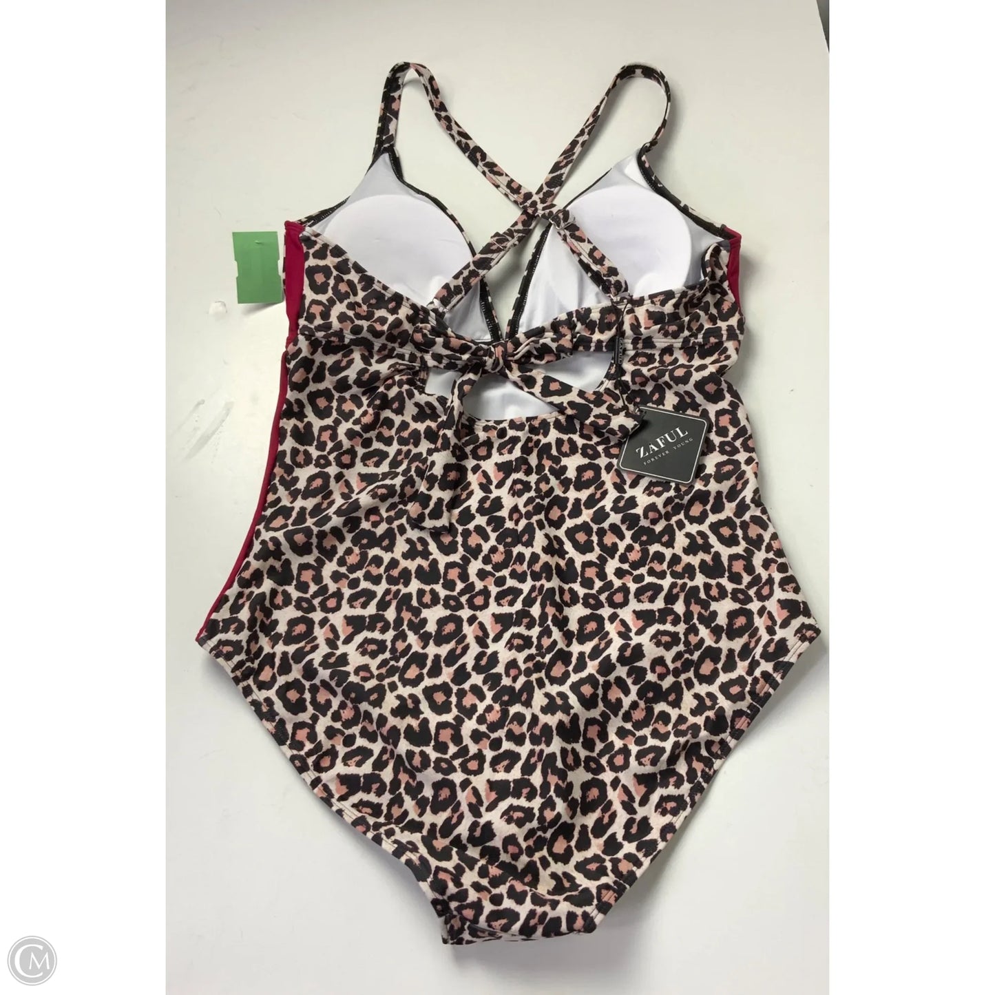 Swimsuit By Zaful In Leopard Print, Size: Xl