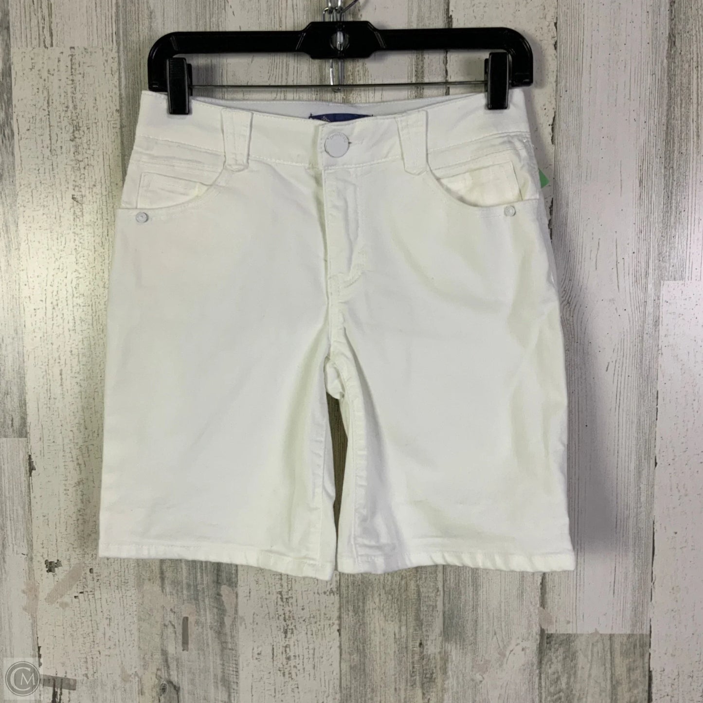 Shorts By Democracy In White, Size: 2