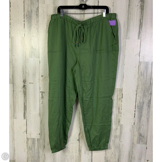 Pants Joggers By Matilda Jane In Green, Size: 16
